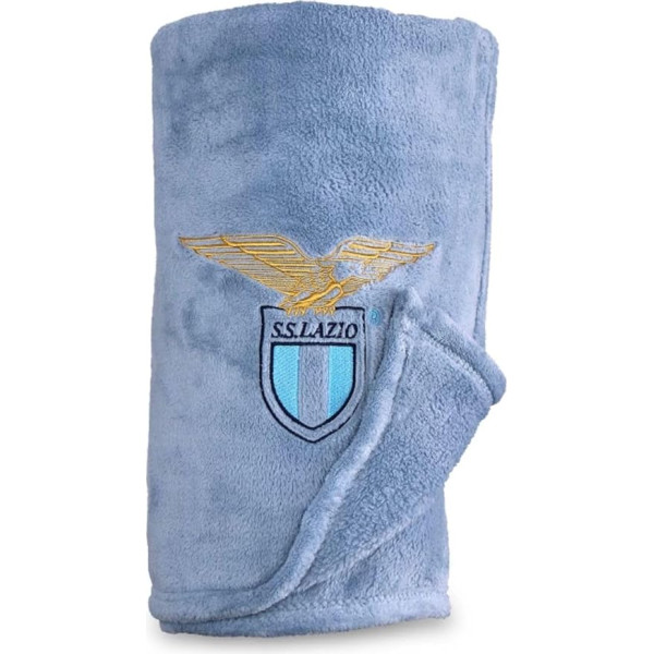 Only4fan S.r.l. Unisex - Pieaugušo pleds Lazio, Sky Blue, viens izmērs