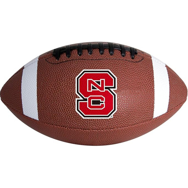 Rawlings NCAA Primetime Junior izmēra futbola bumba, NC State Wolfpack