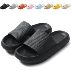 Calish Peldbikses Vīrieši Sievietes Cozislides Oriģinālas čības Cloudyzz čības Mākonis Neslīdošas vannas čības Vasaras čības Vannas čības Flip Flops Iekštelpu/āra čības