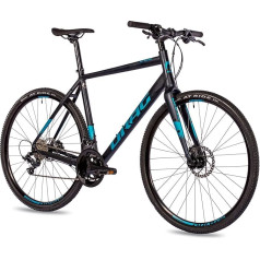 Airtracks grants velosipēds 28 collu Drag 5.0 vīriešu grants velosipēds 18 x Speed Shimano 2x9 SORA R3000 rāmja augstums 52 cm un 55 cm - modelis 2024