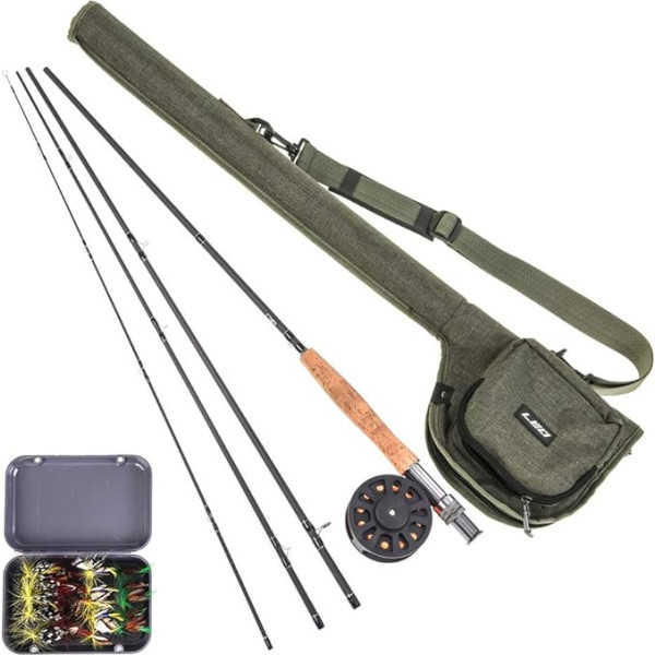 Lixada Fly Makšķerēšana Rod gadījumā,Portatīvie Makšķerēšana Tackle Bag,Audekls Makšķerēšana Pole Storage Bag Fly Rods spoles izturīgs Carry Case