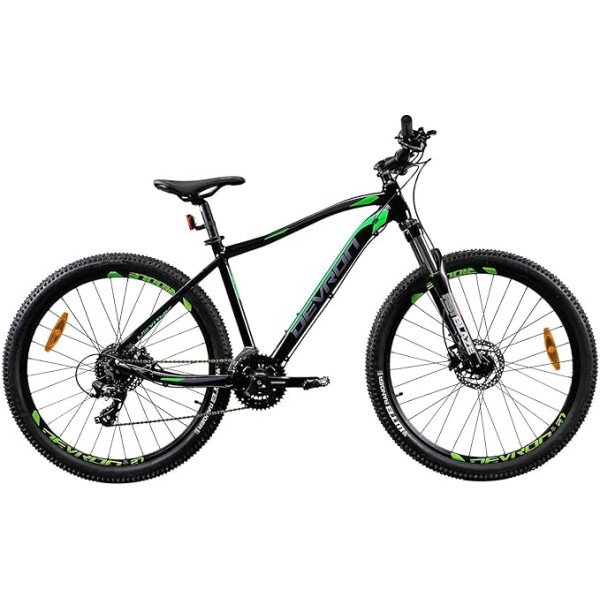 Devron Riddle RM1.7 kalnu velosipēds vīriešiem - Aluminium Hardtail, 27,5 collas, Shimano 3 x 8, hidrauliskie disku bremzes, universāls MTB piedzīvojumu velosipēds