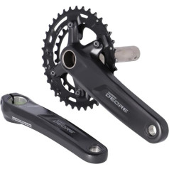 SHIMANO Unisex - Pieaugušo M4100 2 ķēdes komplekts, melns, viens izmērs