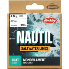 Berkley Nautil UltraMarine Monofilamenta aukla laivu zvejai 0.25mm-4.7kg-600m