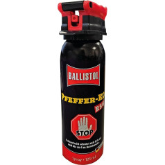 Ballistol profesionāls piparu aerosols RSG Pepper KO dzīvnieku atbaidīšanas aerosols 125 ml strūklas smidzinātājs