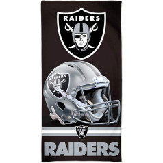 Wincraft NFL Oakland Raiders 3D pludmales dvielis 150 x 75 cm