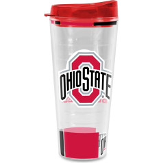 Rico Industries NCAA Ohio State Buckeyes dubultsienas tumbls, 20 unces, Tritan