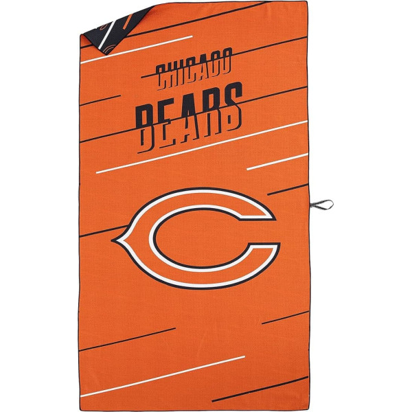 Northwest NFL Chicago Bears pludmales dvielis un tīkliņš, 81,3 x 162,6 cm, Splitter