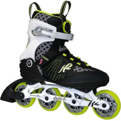 K2 Alexis 84 Speed ALU BOA Inline skrituļslidas Black White Lime