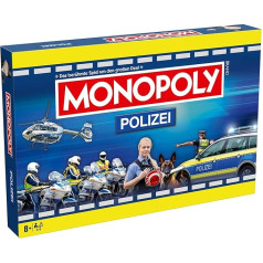 Winning Moves - Monopols - Policija - Galda spēle - Vecums no 8 gadiem - Vācu valodā