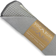 Yogabum Klassische Kollektion Anti-Rutsch Yoga-Matte Yoga Handtucher (mākoņaini pelēks)