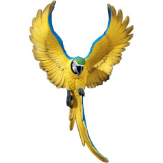 Design Toscano by Blagdon - Phineas the Flapping Macaw Bird Sienas skulptūra