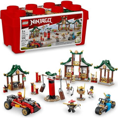 LEGO Ninjago Creative Ninja Brick Box 71787 konstruktoru komplekts bērniem, zēniem un meitenēm no 5 gadu vecuma (530 gabaliņi)