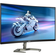 PHILIPS Evnia 32M1C5200W - 32 collu Full HD spēļu monitors, 240 Hz, 1 ms GtG, FreeSync Premium (1920 x 1080, HDMI, DisplayPort), tumši pelēks