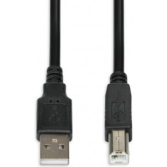 Kabelis usb 2.0 a-b m/m 3m spausdintuvas iku2d30 (usb 2.0 type a m - usb 2.0 type b m; 3m; spalva juoda)