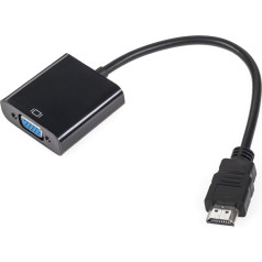 Adaptera savienotājs HDMI kontaktdakša - VGA ligzda