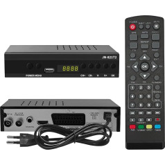 Цифровой ресивер WEDETIAN HD DVB-T2 2024 с USB медиаплеером, H.265 HEVC FTA Full HD PVR, USB, HDMI, SCART, цифровой эфирный ТВ-тюнер, цифровой ресивер высокой четкости Full HD