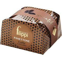 Filippi Kaffee-Panettone mit dunkler Schokolade 1000 g