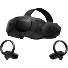 HTC Vive Focus Vision komplekts - jauktās realitātes un PC VR austiņas + kontrolieris - Consumer Edition + Vive Wired Streaming Kit - DisplayPort-Modus saderīgs