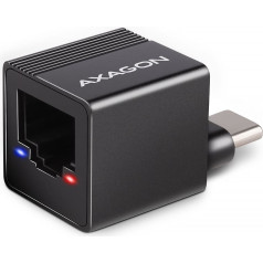 Axagon Ade-minic tīkla adapteris gigabit ethernet adapteris, usb-a 3.2 gen 1, automātiska uzstādīšana mini