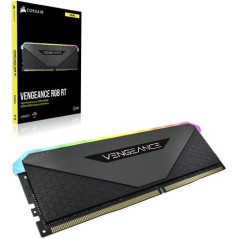 Atmiņa ddr4 vengeance rgb rt 32gb/3600 (2x16gb) cl16