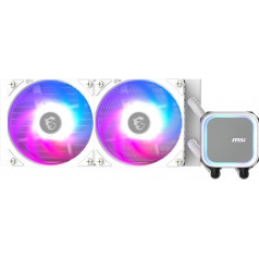 CPU dzesēšanas mag coreliquid a13 240 240mm argb 306-7zwca21-l80 balts