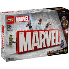 Supervaroņi 76313 marvel logo klucīši ar minifigūriņām