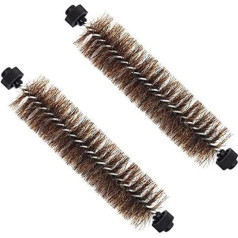 DALIPER 2 Packs Carpet Sweeper Replacement Horsehair Brush Refill for Non-Electric Carpet Roll