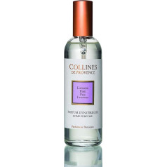 Collines de Provence Fine100 ml Lavandas aromāts, caurspīdīgs, 3,9 cm x 3,9 cm x 15,7 cm