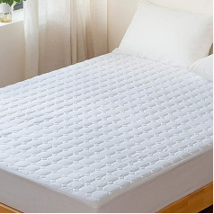 Kono Quilted Mattress Protector Extra Deep Ultra Soft Breathable Elasticated Fitted Sheet