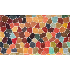 mazgāt+dry Splendour paklājs 70 x 120 cm, mazgājams lietošanai iekštelpās un ārpus telpām