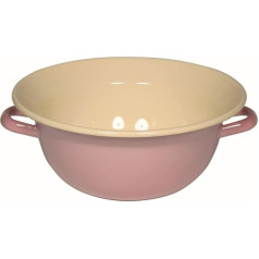 Riess 0599-006 Klasiski mājsaimniecības priekšmeti Krāsa/Pastel bļoda ar 2 rokturiem Diametrs14 cm Rozā krāsā