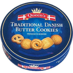 Queen`s Danish Butter Cookies Tradicionālie dāņu sviesta cepumi 500g