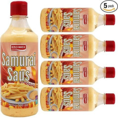 Ar Pufai Grocery, Ercimex Samurai mērce 500 ml x 5 gab.