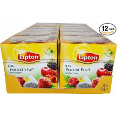 Lipton Meža augļu tējas kaste ar 12 x 20 piramīdveida maisiņiem (240 gab.)