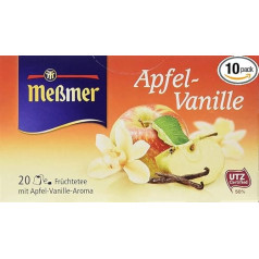 Meßmer Apple Vanilla, 20 maisiņi, 10 paciņas (10 x 55 g)