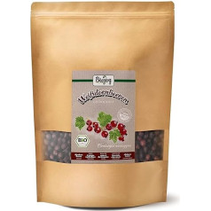 Biojoy Organic Hawthorn Berries Dried (1 kg) Kaltētas (Crataegus monogyna) vesela goda vilkābeles tēja