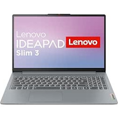 Lenovo IdeaPad Slim 3 Laptop | 15.6 Inch Full HD Display | AMD Ryzen 7 7730U | 16GB RAM | 1TB SSD | AMD Radeon Graphics | Windows 11 Home | QWERTZ | Grey | 3 Months Premium Care