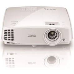 BenQ TH530 Full HD 3D DLP projector (beamer with 1920x1080 pixels, contrast 10,000: 1, 3200 ANSI lumens, HDMI, 1.1x zoom) white