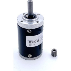 30 mm Planetary Reduction Gear Box DIY Brushless Stepper DC Electronic Starter 6 mm Shaft M30GXR CZAOINCU (1 Ratio 71.4.0 mm Gear)