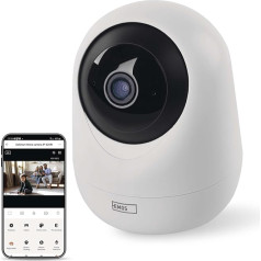 EMOS GoSmart Внутренняя камера наблюдения 4MP с двойным WiFi и приложением, умная домашняя IP-камера с разрешением 2560 x 1440 для использования внутри по