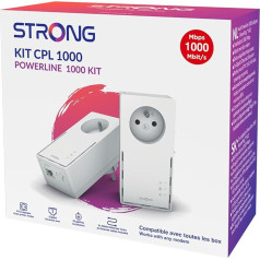 STRONG Kit2prises CPL 1000Mb Pinch Filtrée