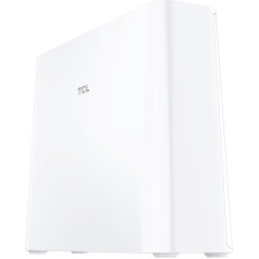 TCL LinkHub CPE maršrutētājs 5G HH512V Dual Band Atbalsta SIM karti WiFi 6E Hotspot līdz 32 lietotājiem Balts