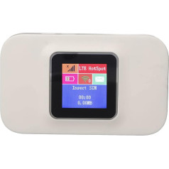 Annadue Mobile Hotspot Router, 4G WiFi Mobile Hotspot Router, bezvadu USB WiFi Hotspot ceļojumiem, bezvadu pārnēsājamais WiFi Hotspot brīvdienu kempingiem