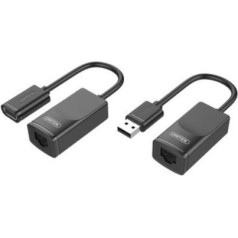 Usb pagarināšanas kabelis pa vītu pāri 60 m, y-ue01001