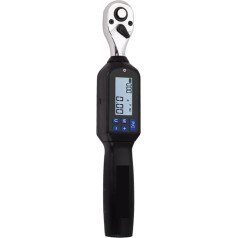 Drehmomentschlüssel Digital, Handheld-Digital-Drehmomentschlüssel, großer Bildschirm mit Hintergrundbeleleuchtung, Ton, LED-Alarm, Echtzeit-Spitzenmessung, Umschaltung von vier Einheiten,Hohe Kompatibi