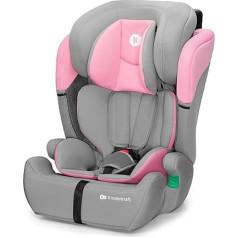 Kinderkraft Comfort Up I-Size bērnu autokrēsliņš, autokrēsliņš, viens autokrēsliņš bērniem no 76 - 150 cm, 5punktu drošības josta, regulējams galvas balsts, ECE R129/03, rozā krāsā