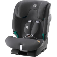 BRITAX RÖMER ADVANSAFIX 2 Z-Line bērnu sēdeklītis bērniem no 76 līdz 150 cm (i-Size) ar un bez ISOFIX, no 15 mēnešiem līdz 12 gadiem, pusnakts pelēks