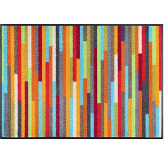 Mazgāt+žāvēšanas paklājs Mikado Stripes, 60 x 85 cm, mazgājams lietošanai iekštelpās un ārpus telpām