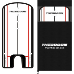 THIODOON Golf Putting Alignment Spogulis ar Golf Putter Line Putting Mirror mācību palīglīdzeklis Golf Putting praksei iesācējiem Golf Putting Mirror izmērs 12 x 6 collas